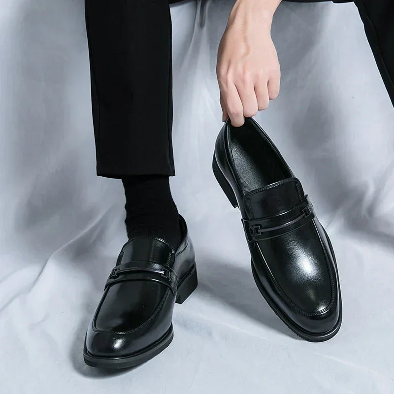 Calder Leather Loafers - Olympus Madrid