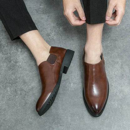 Slevo Genuine Leather Loafers - Olympus Madrid
